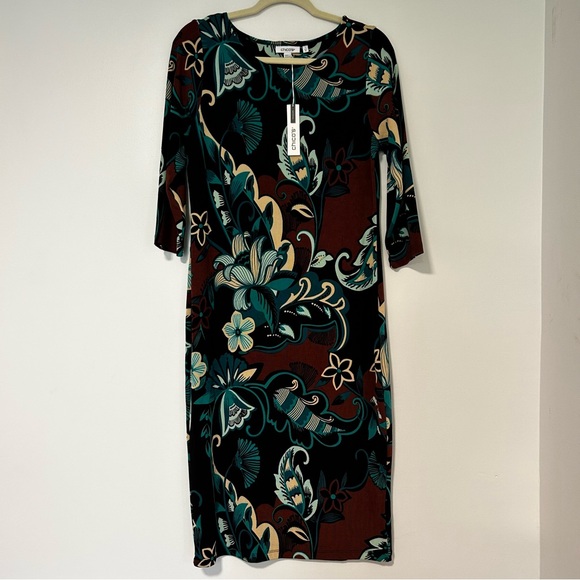 CHICO’S Petite Traveler Floral Dress Size 1 Medium/8 - Picture 4 of 11